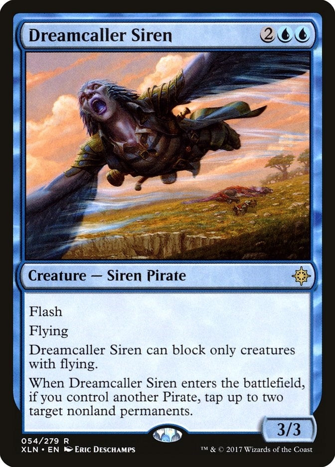 Image for Dreamcaller Siren (54) [Ixalan] - Magic: The Gathering