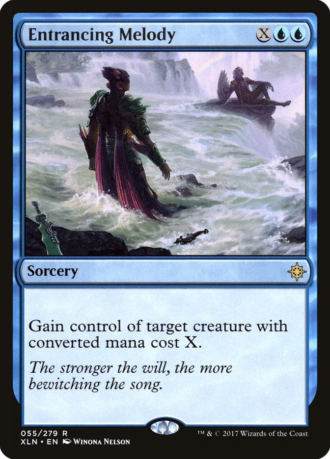 Image for Entrancing Melody (55) [Ixalan] - Magic: The Gathering