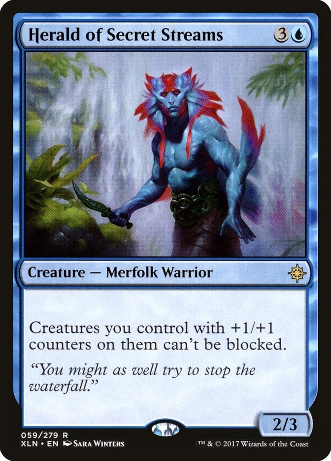 Image for Herald of Secret Streams (59) [Ixalan] - Magic: The Gathering