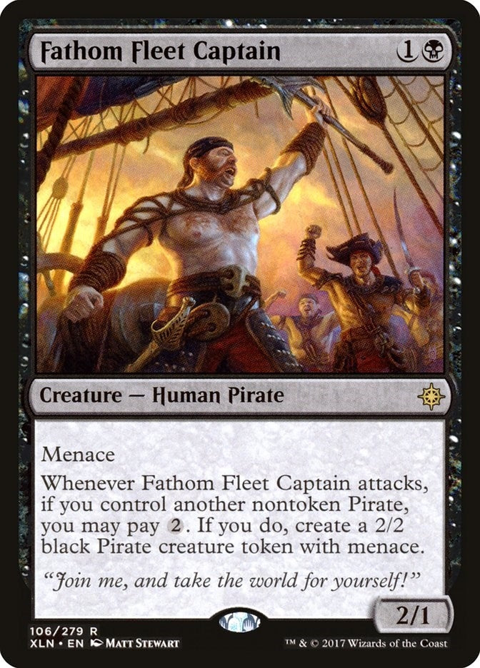 Image for Fathom Fleet Captain (106) [Ixalan] - Magic: The Gathering