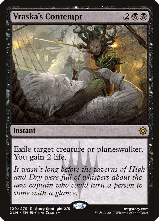 Image for Vraska's Contempt (129) [Ixalan] - Magic: The Gathering