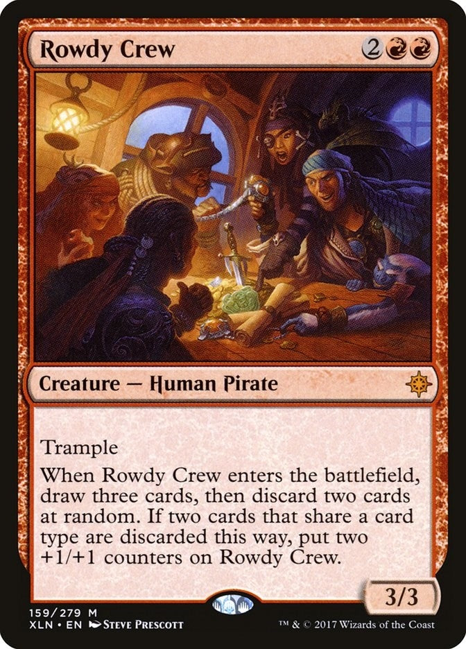 Image for Rowdy Crew (159) [Ixalan] - Magic: The Gathering