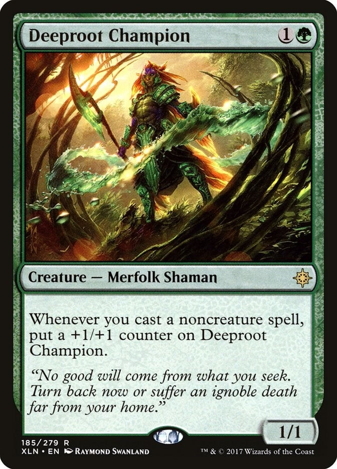 Image for Deeproot Champion (185) [Ixalan] - Magic: The Gathering