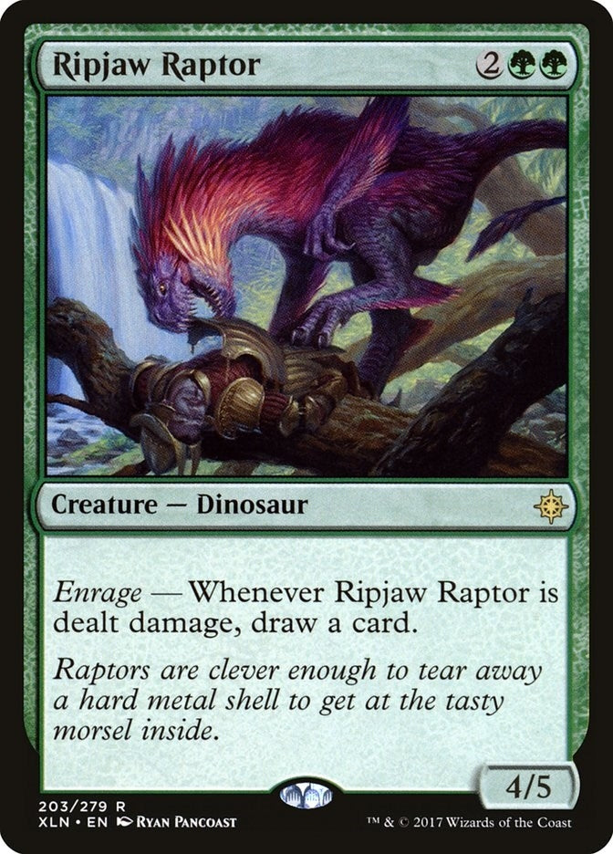 Image for Ripjaw Raptor (203) [Ixalan] - Magic: The Gathering