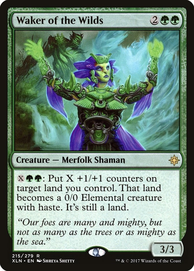 Image for Waker of the Wilds (215) [Ixalan] - Magic: The Gathering