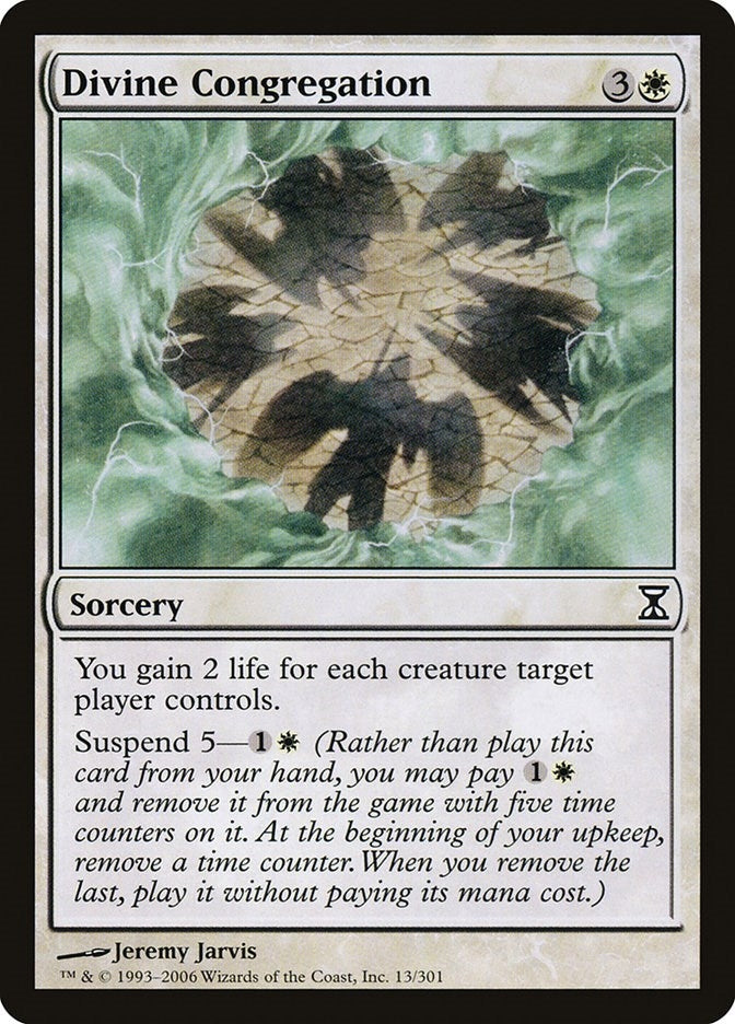 Image for Divine Congregation (13) [Time Spiral] - Magic: The Gathering