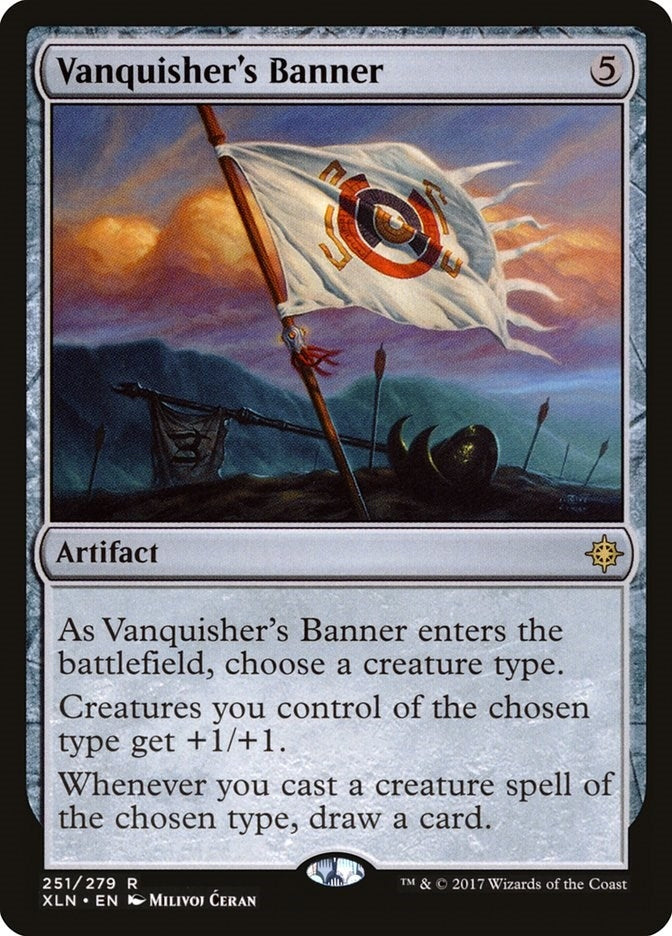Image for Vanquisher's Banner (251) [Ixalan] - Magic: The Gathering