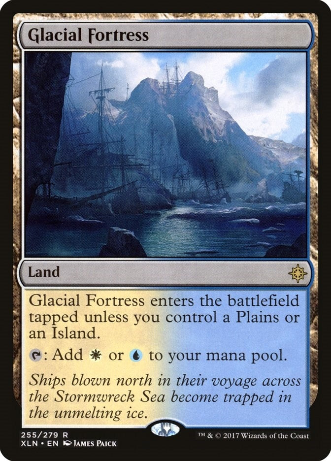Image for Glacial Fortress (255) [Ixalan] - Magic: The Gathering
