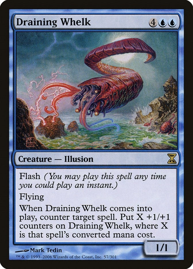 Image for Draining Whelk (57) [Time Spiral] - Magic: The Gathering