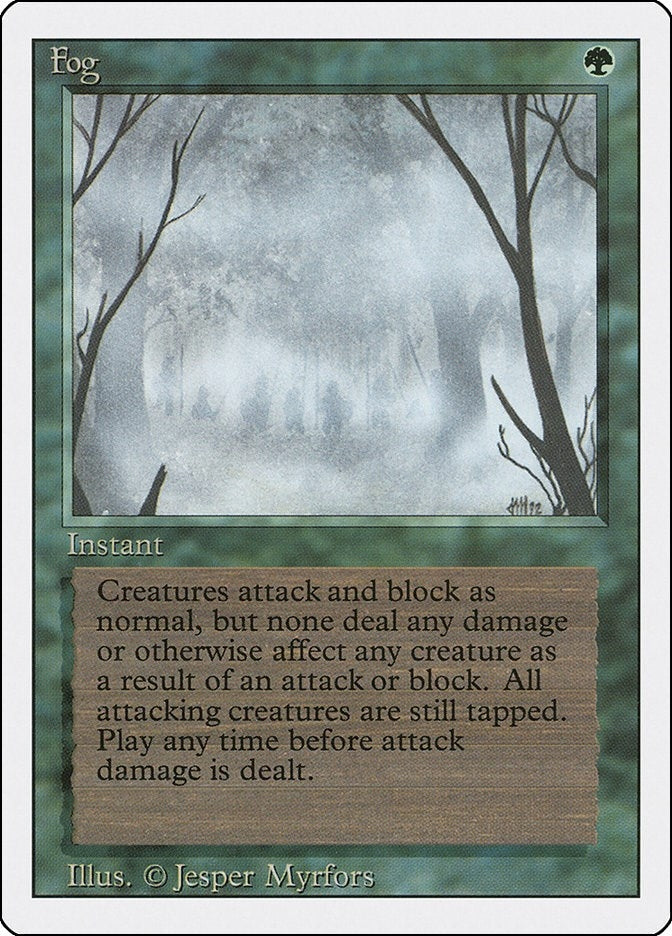 Image for Fog [Revised Edition] - Magic: The Gathering