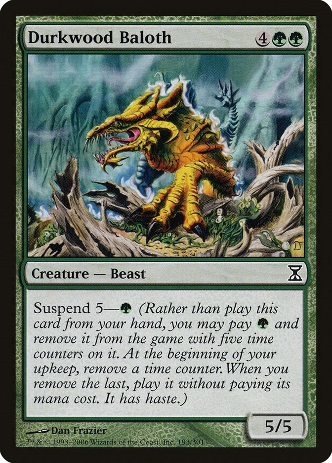 Image for Durkwood Baloth (193) [Time Spiral] - Magic: The Gathering