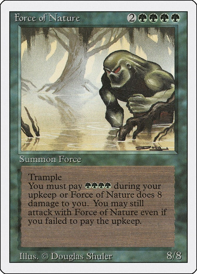 Image for Force of Nature [Revised Edition] - Magic: The Gathering
