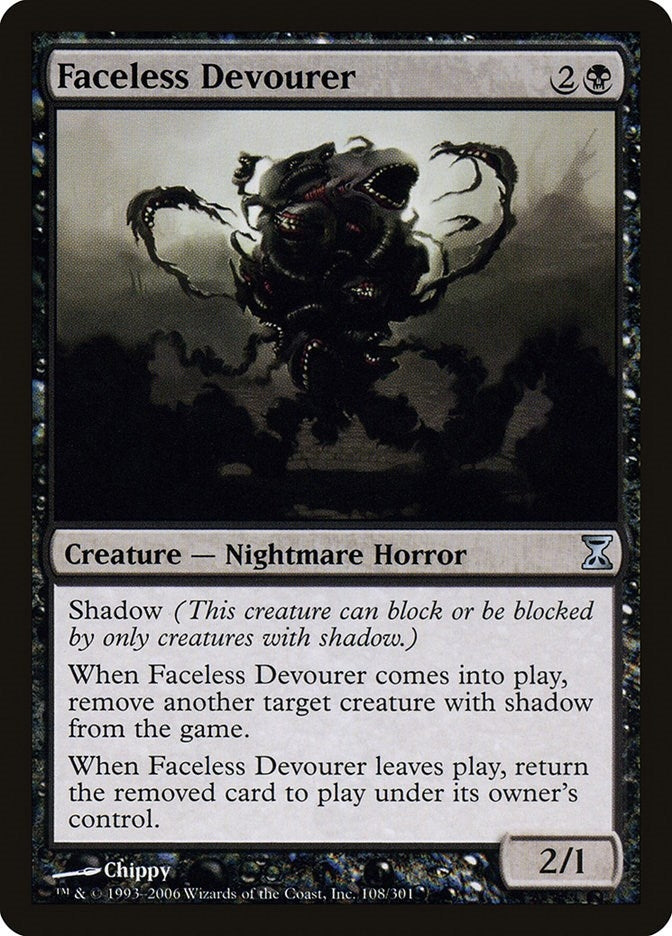 Image for Faceless Devourer (108) [Time Spiral] - Magic: The Gathering