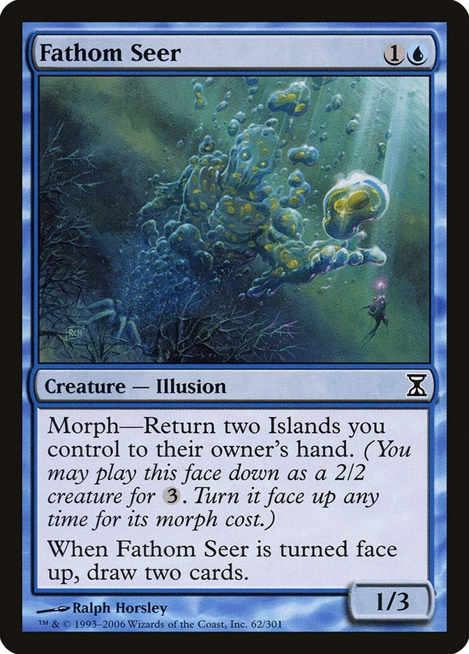 Image for Fathom Seer (62) [Time Spiral] - Magic: The Gathering
