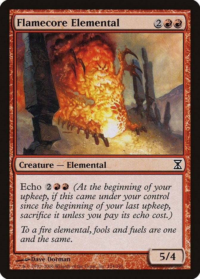 Image for Flamecore Elemental (154) [Time Spiral] - Magic: The Gathering