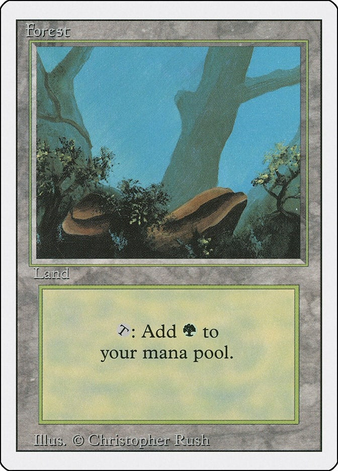 Image for Forest (A) (284) [Revised Edition] - Magic: The Gathering
