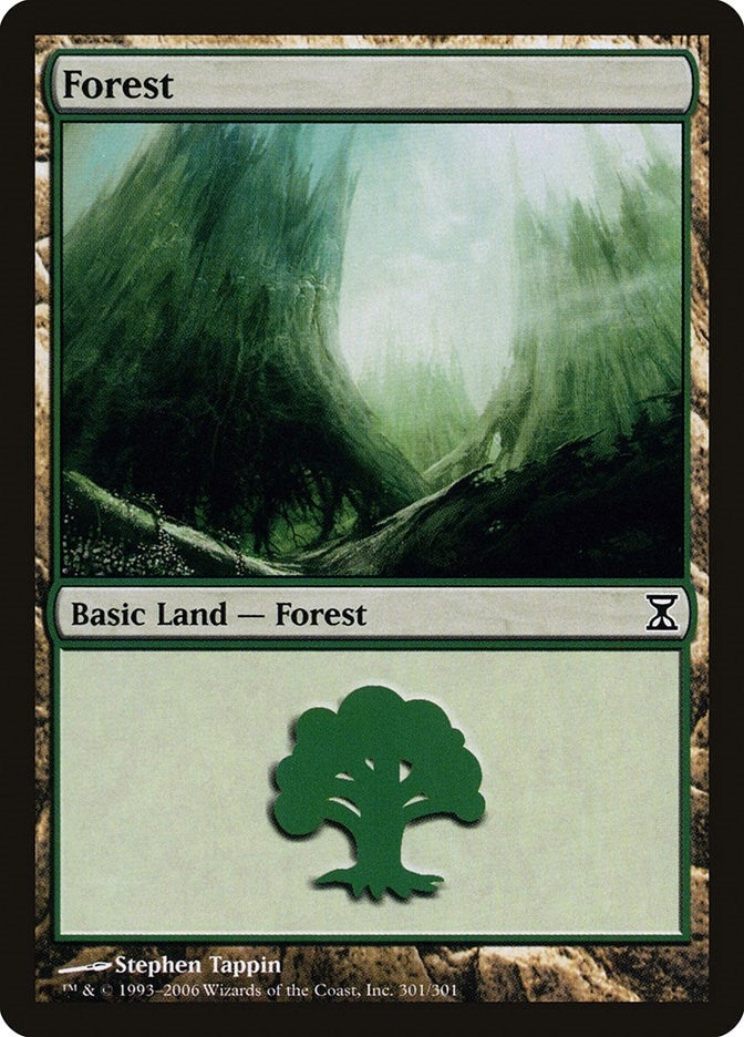 Image for Forest (301) (301) [Time Spiral] - Magic: The Gathering
