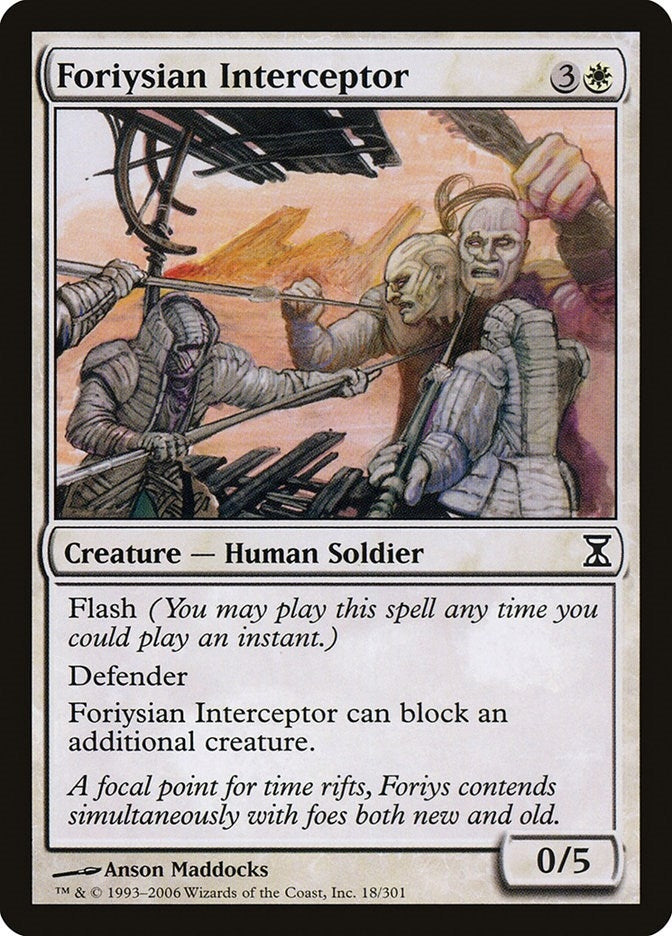 Foriysian Interceptor (18) [Time Spiral]