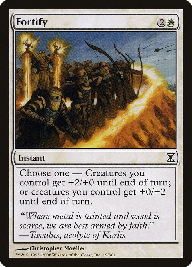 Image for Fortify (19) [Time Spiral] - Magic: The Gathering