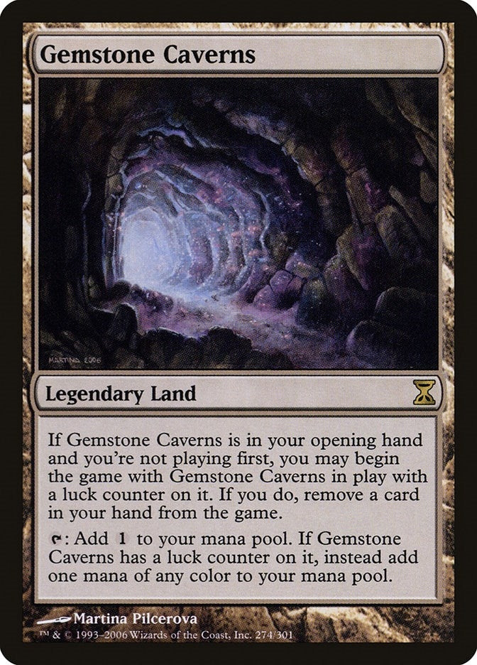 Image for Gemstone Caverns (274) [Time Spiral] - Magic: The Gathering
