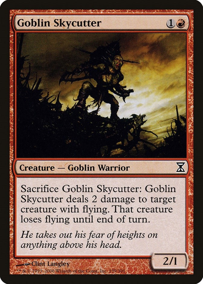 Image for Goblin Skycutter (159) [Time Spiral] - Magic: The Gathering