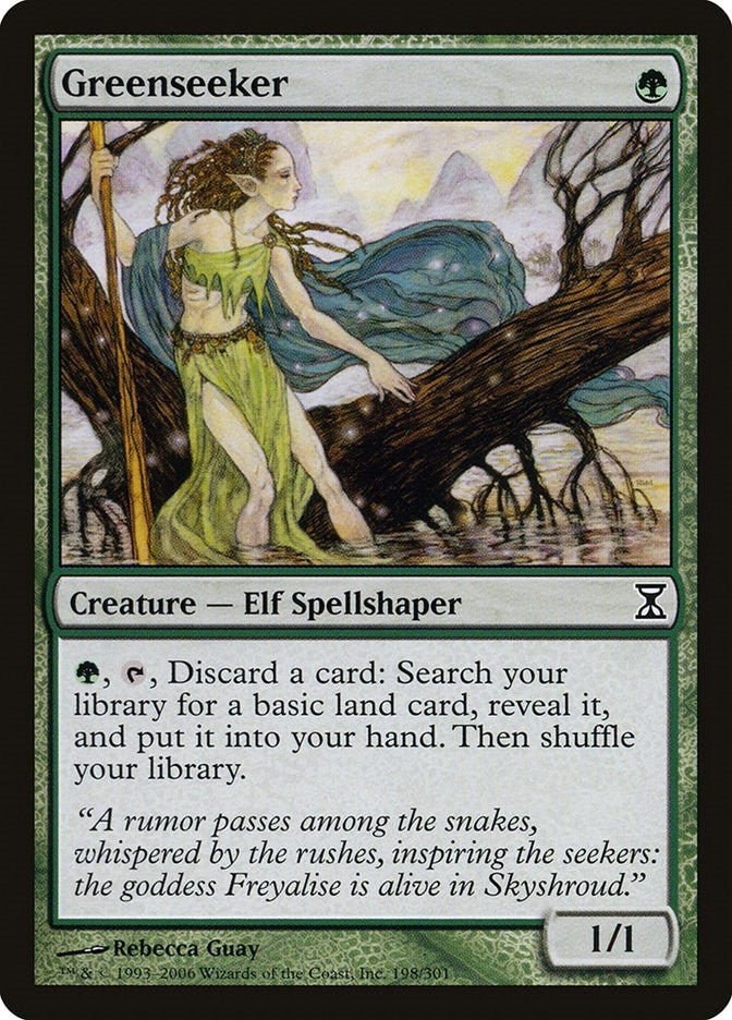 Image for Greenseeker (198) [Time Spiral] - Magic: The Gathering