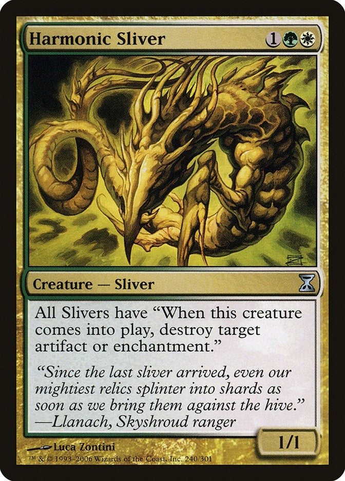 Image for Harmonic Sliver (240) [Time Spiral] - Magic: The Gathering