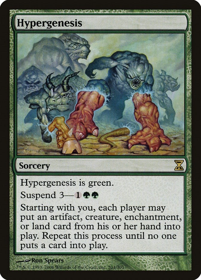 Image for Hypergenesis (201) [Time Spiral] - Magic: The Gathering