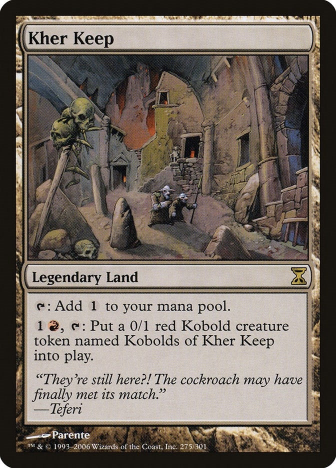 Image for Kher Keep (275) [Time Spiral] - Magic: The Gathering