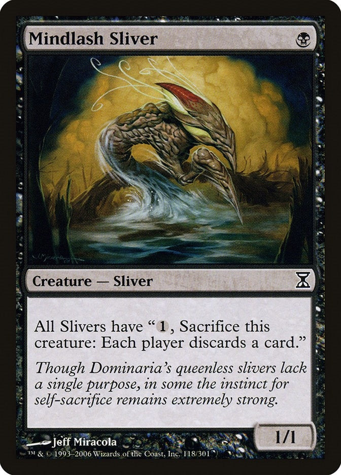 Image for Mindlash Sliver (118) [Time Spiral] - Magic: The Gathering