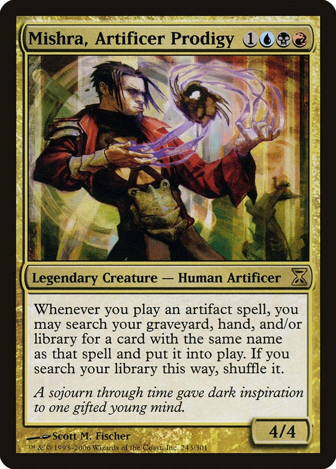 Image for Mishra, Artificer Prodigy (243) [Time Spiral] - Magic: The Gathering