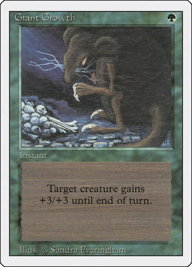 Image for Giant Growth [Revised Edition] - Magic: The Gathering