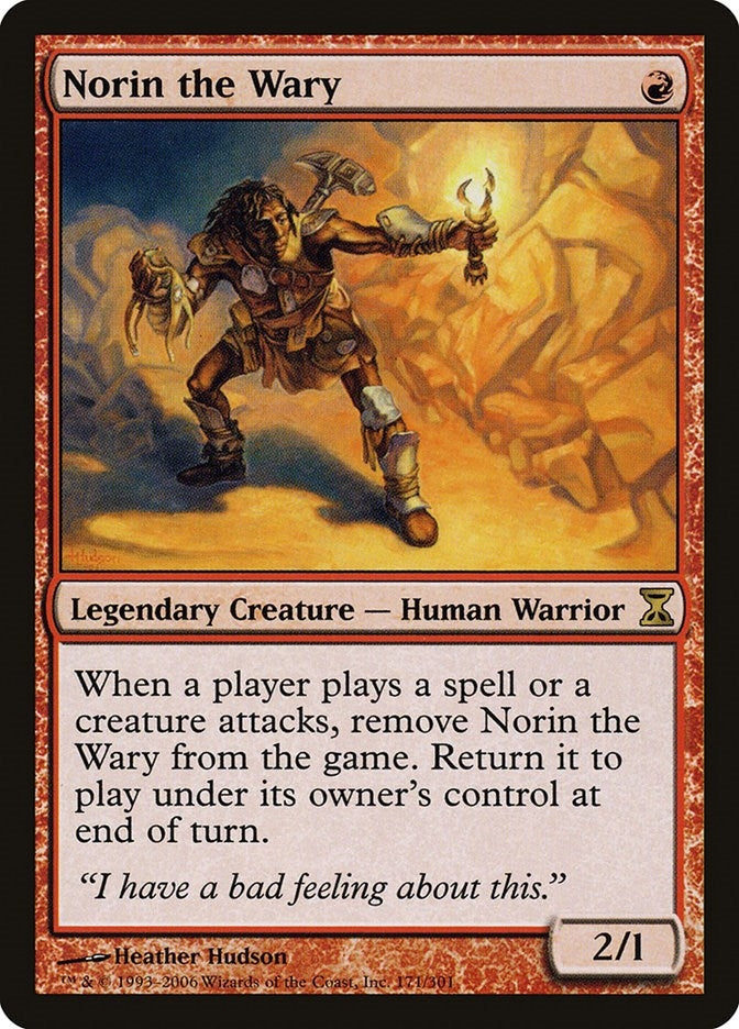 Image for Norin the Wary (171) [Time Spiral] - Magic: The Gathering