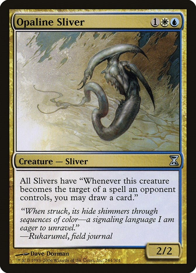 Image for Opaline Sliver (244) [Time Spiral] - Magic: The Gathering
