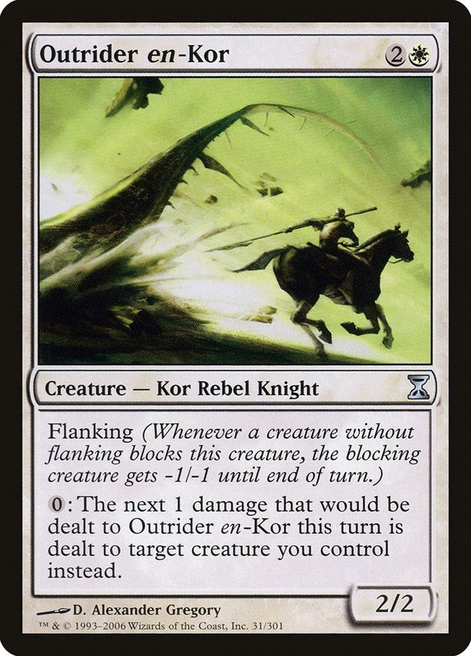 Image for Outrider en-Kor (31) [Time Spiral] - Magic: The Gathering