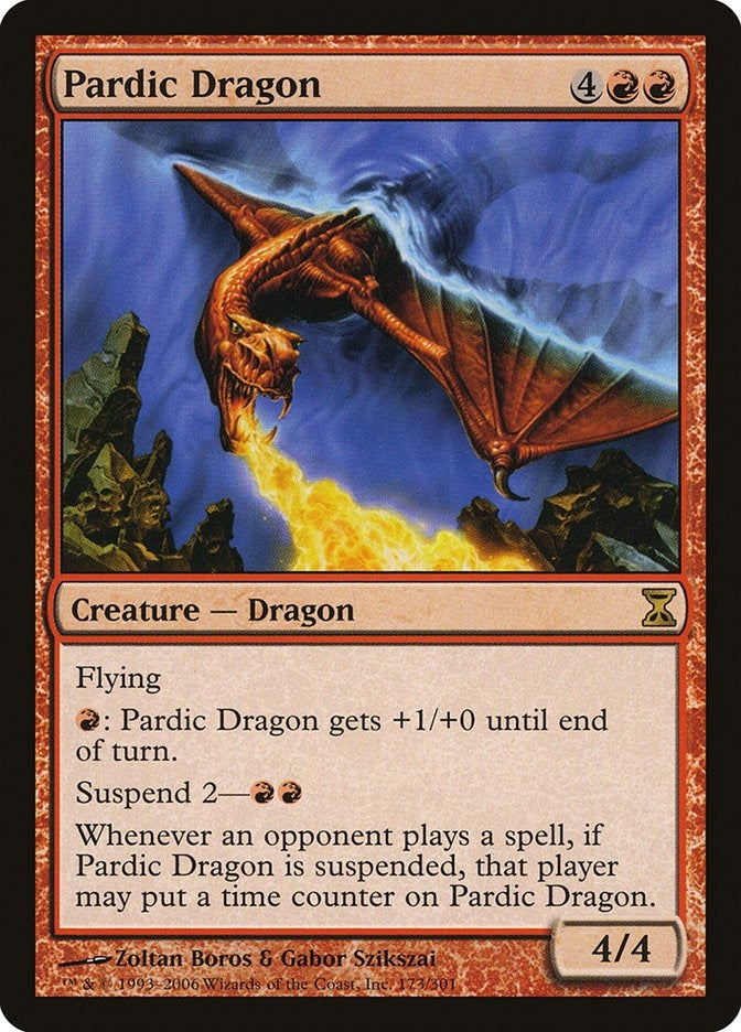 Image for Pardic Dragon (173) [Time Spiral] - Magic: The Gathering