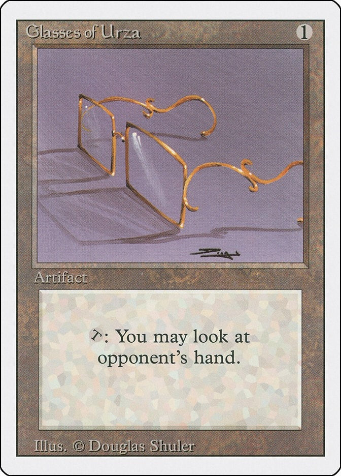 Image for Glasses of Urza [Revised Edition] - Magic: The Gathering