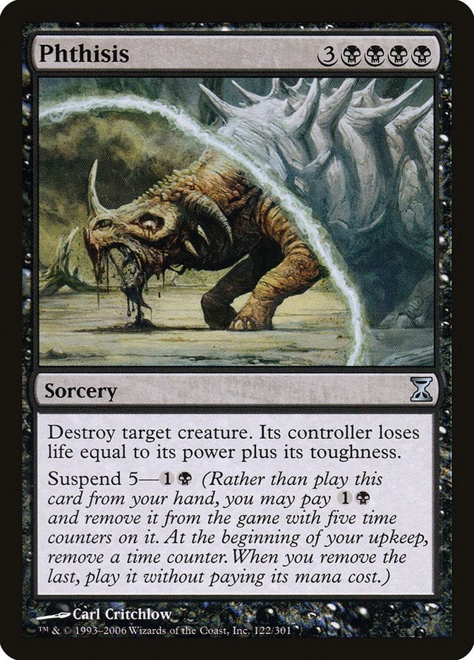 Image for Phthisis (122) [Time Spiral] - Magic: The Gathering