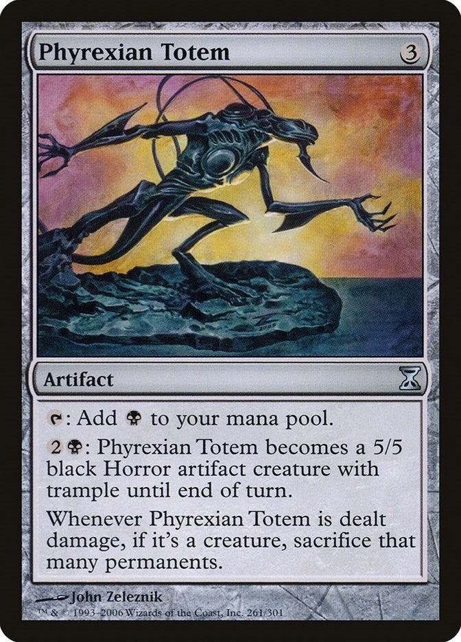 Image for Phyrexian Totem (261) [Time Spiral] - Magic: The Gathering