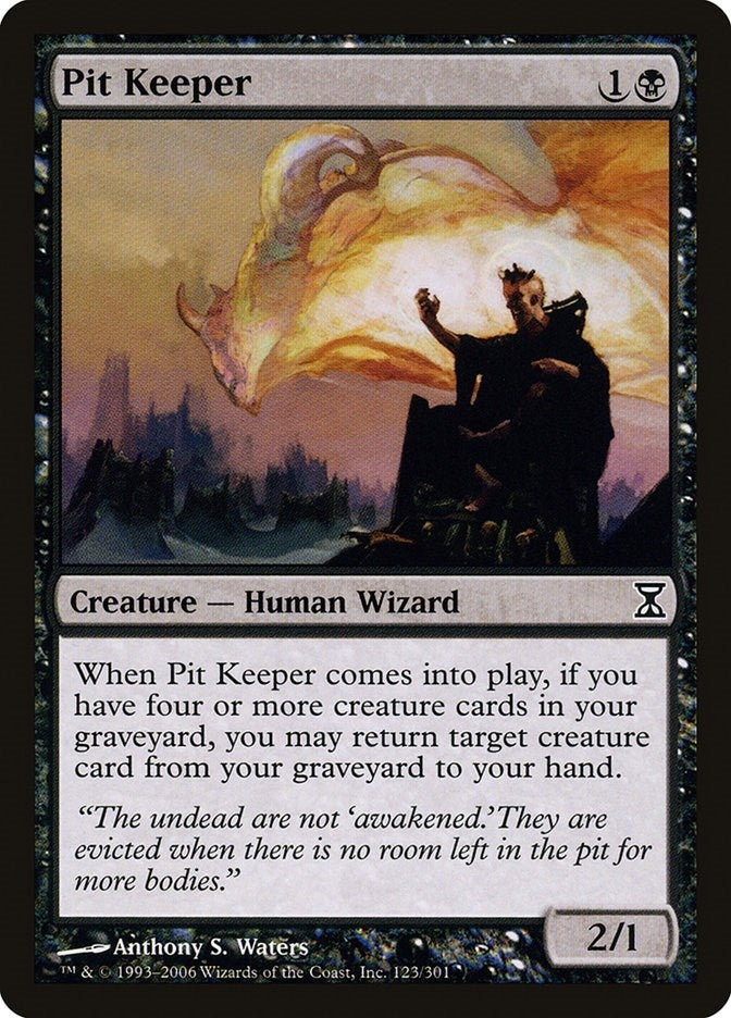 Image for Pit Keeper (123) [Time Spiral] - Magic: The Gathering