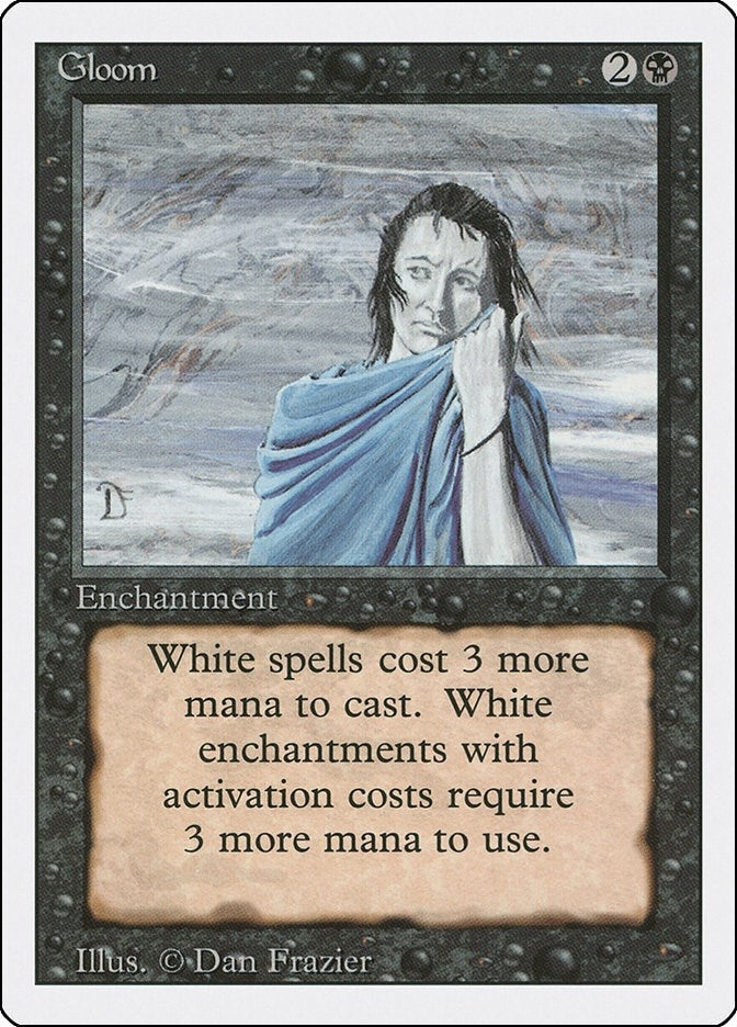 Image for Gloom [Revised Edition] - Magic: The Gathering