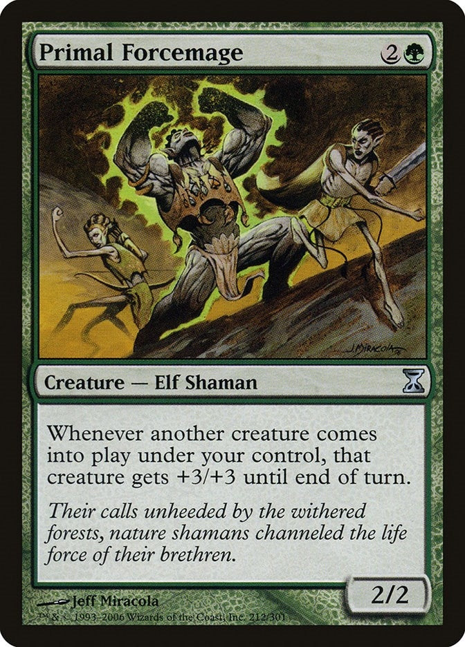 Image for Primal Forcemage (212) [Time Spiral] - Magic: The Gathering