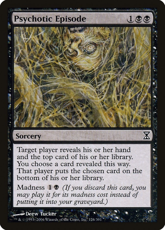 Image for Psychotic Episode (126) [Time Spiral] - Magic: The Gathering