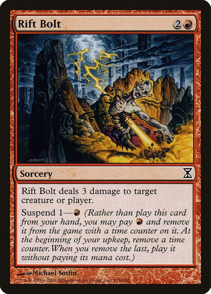 Image for Rift Bolt (176) [Time Spiral] - Magic: The Gathering
