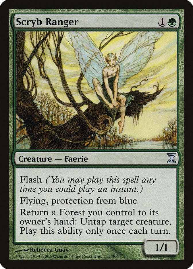 Image for Scryb Ranger (215) [Time Spiral] - Magic: The Gathering