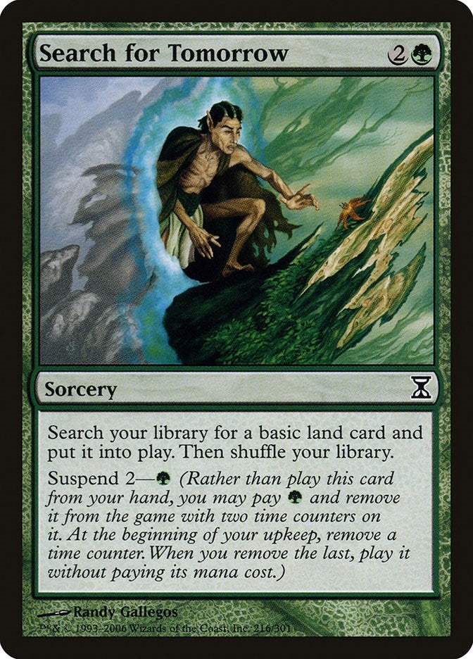 Image for Search for Tomorrow (216) [Time Spiral] - Magic: The Gathering