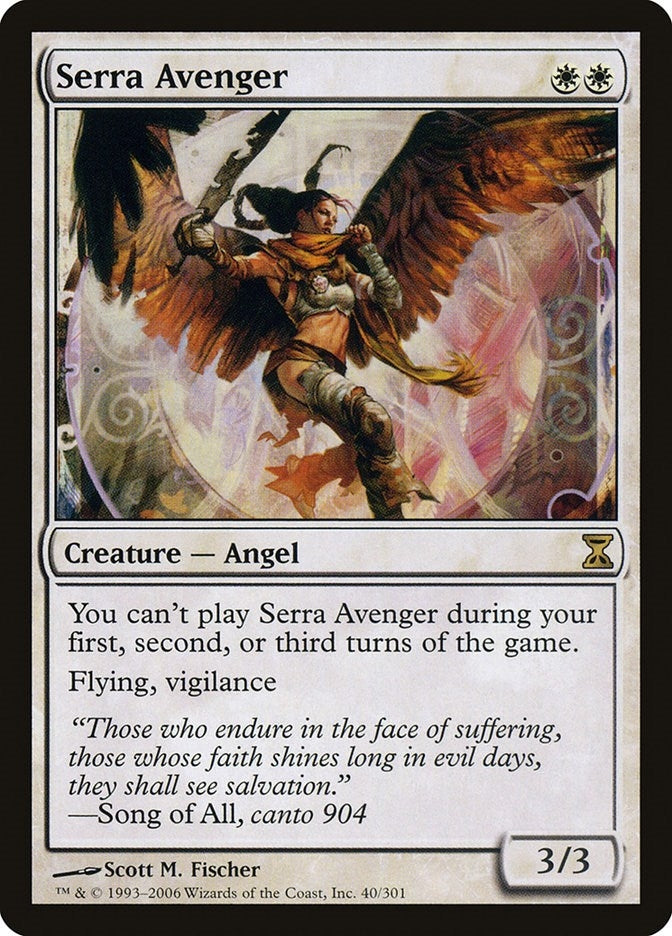 Image for Serra Avenger (40) [Time Spiral] - Magic: The Gathering