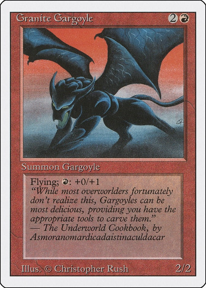 Image for Granite Gargoyle [Revised Edition] - Magic: The Gathering