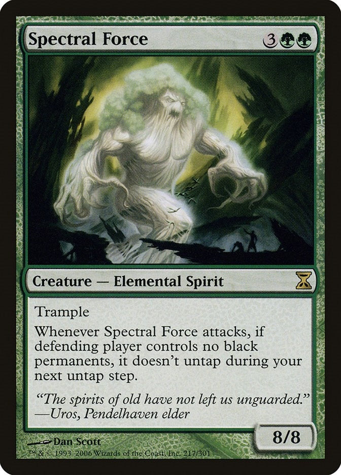 Image for Spectral Force (217) [Time Spiral] - Magic: The Gathering