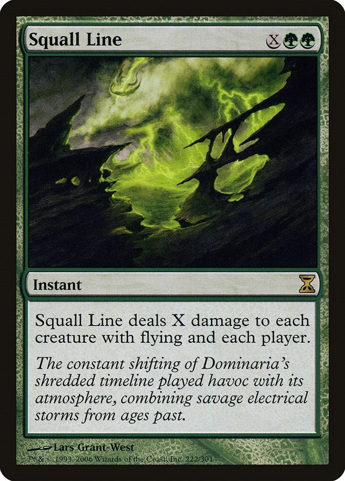 Image for Squall Line (222) [Time Spiral] - Magic: The Gathering